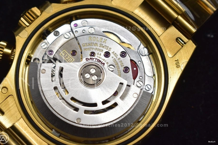 SA4130 White Dial Daytona BTF on Best Edition YG 1:1 Bracelet 116508 0205